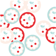 Confetti mini Cerezas 30u